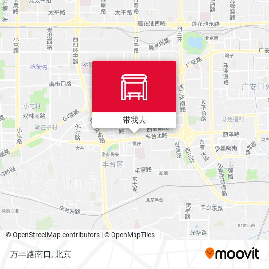 万丰路南口地图