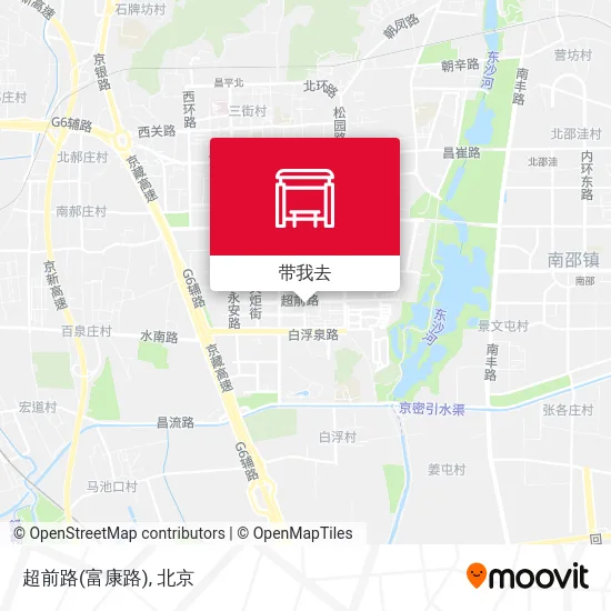 超前路(富康路)地图