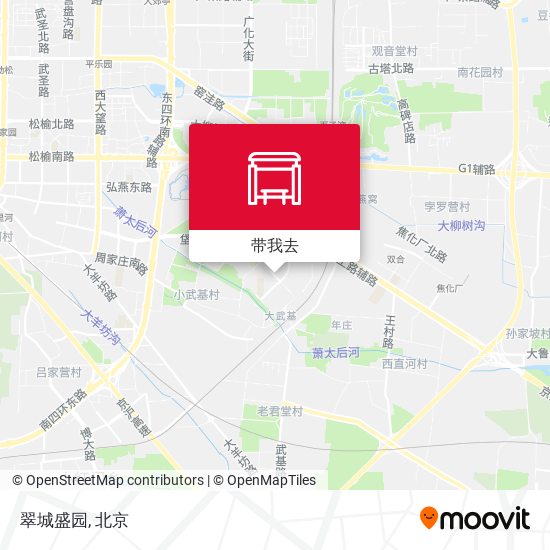翠城盛园地图