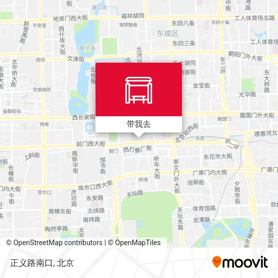 正义路南口地图