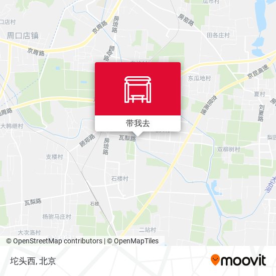 坨头西地图