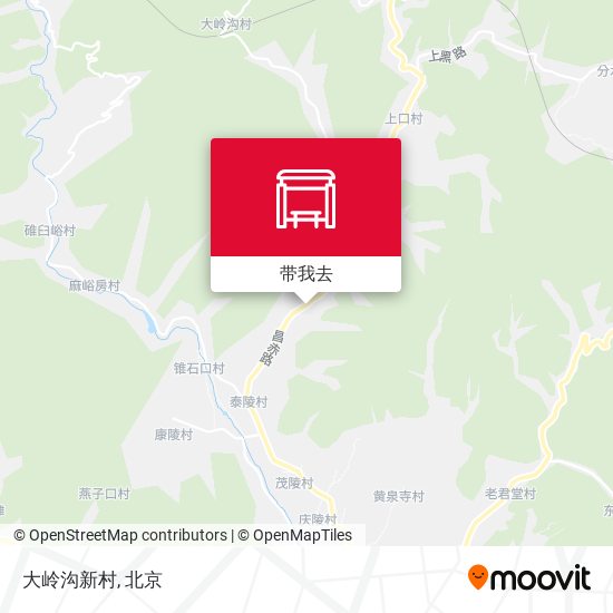 大岭沟新村地图