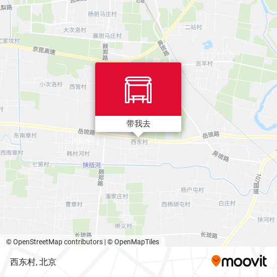 西东村地图