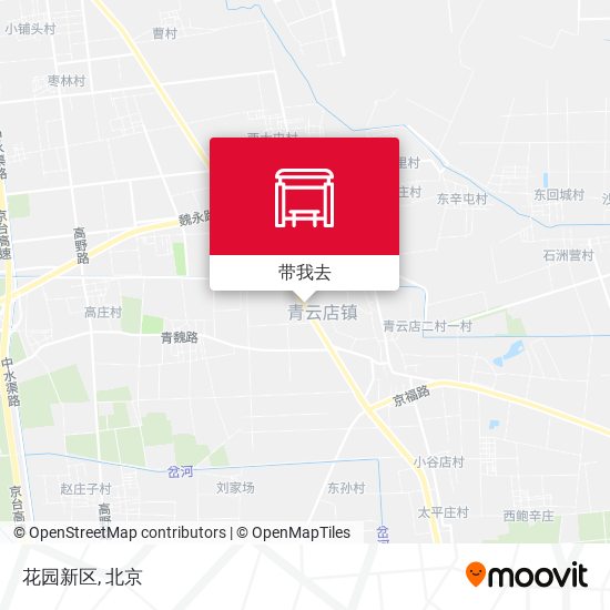 花园新区地图