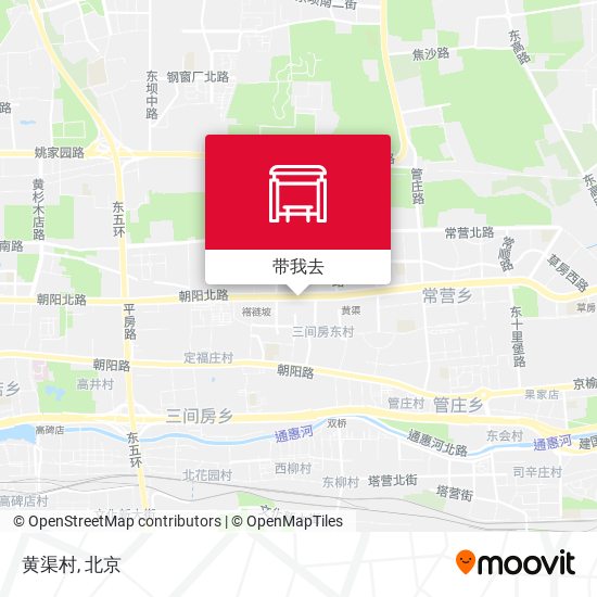 黄渠村地图