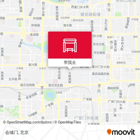 会城门地图