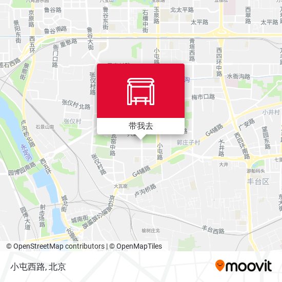 小屯西路地图