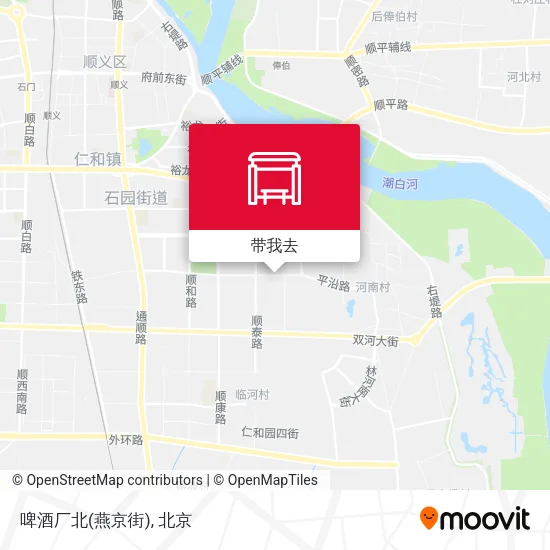 啤酒厂北(燕京街)地图