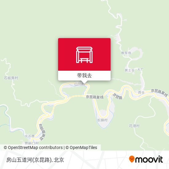 房山五道河(京昆路)地图