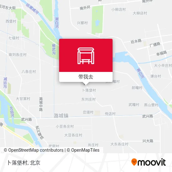 卜落垡村地图