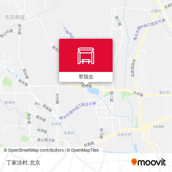 丁家洼村地图