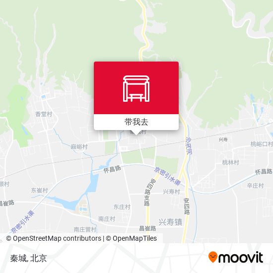 秦城地图