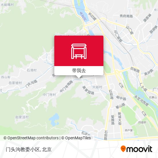 门头沟教委小区地图
