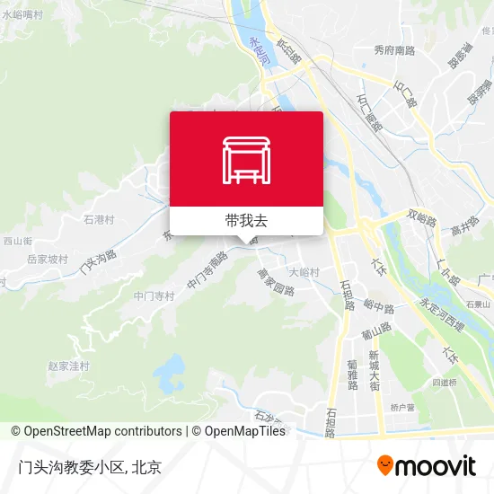 门头沟教委小区地图