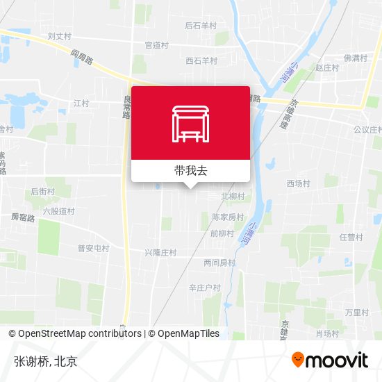 张谢桥地图
