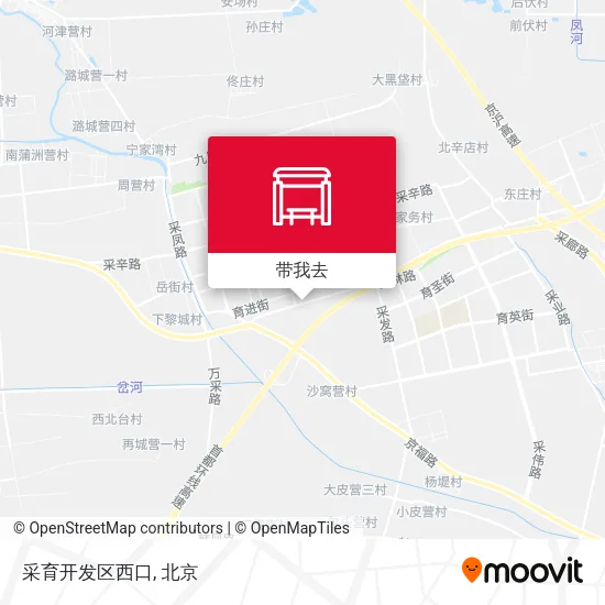 采育开发区西口地图