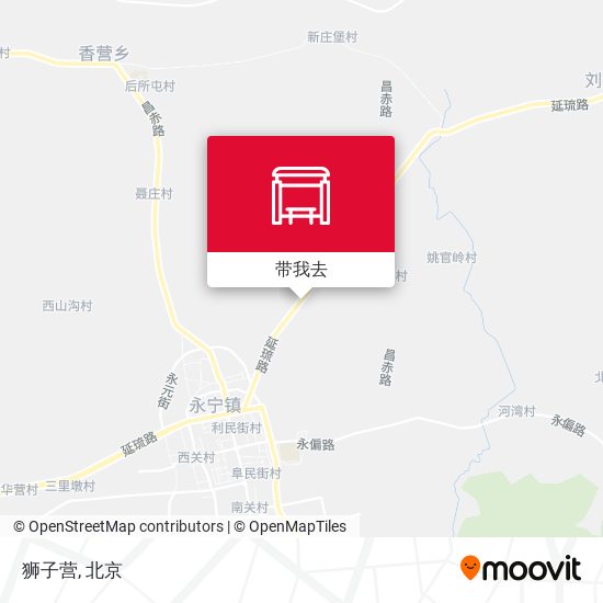 狮子营地图