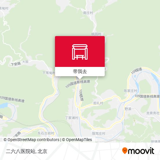 二六八医院站地图