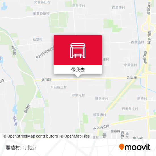 履磕村口地图