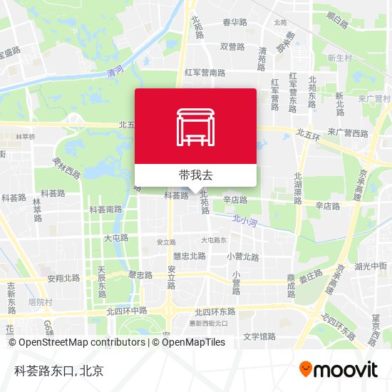 科荟路东口地图