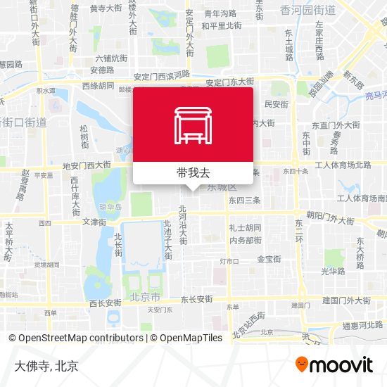 大佛寺地图