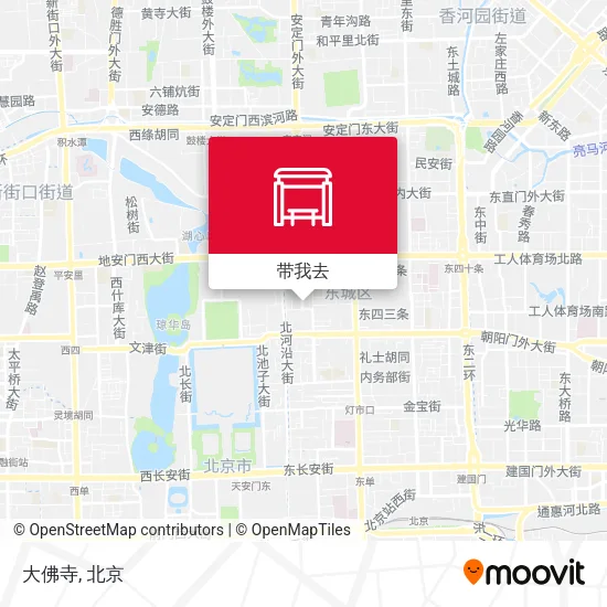 大佛寺地图
