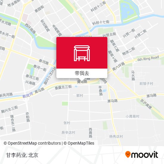 甘李药业地图
