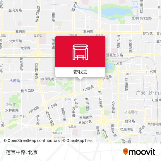 莲宝中路地图