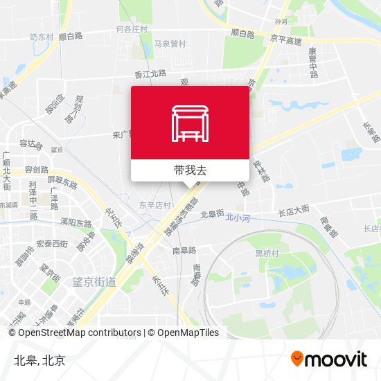 北皋地图