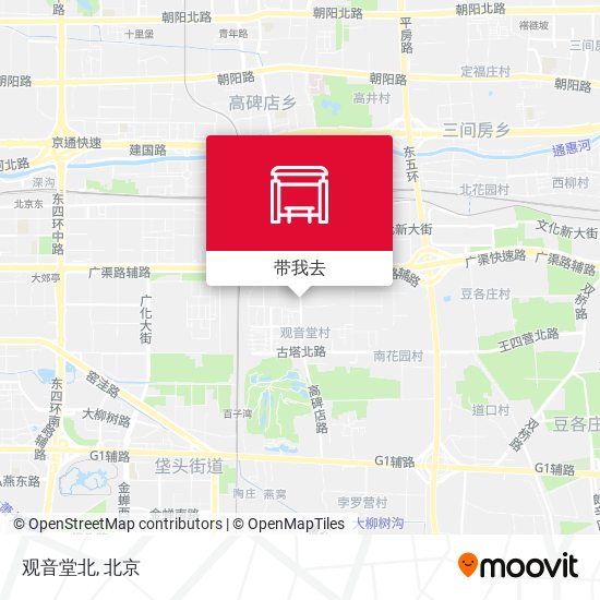 观音堂北地图
