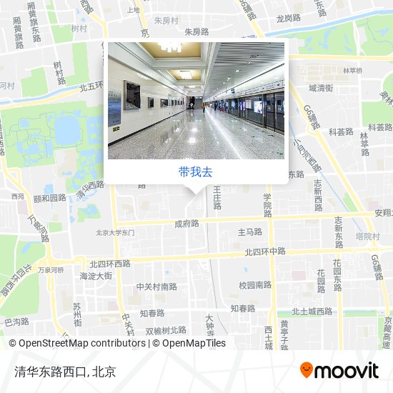 清华东路西口地图