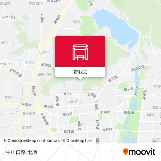 中山口路地图
