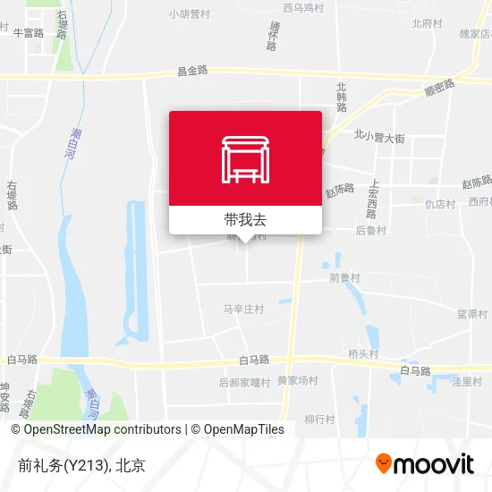前礼务(Y213)地图