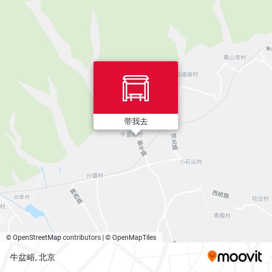 牛盆峪地图