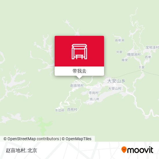 赵亩地村地图
