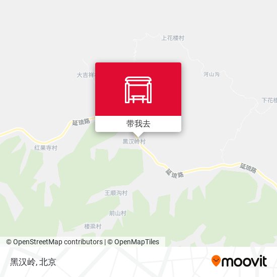 黑汉岭地图
