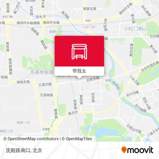 庑殿路南口地图