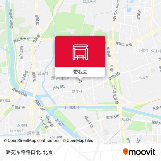 潞苑东路路口北地图