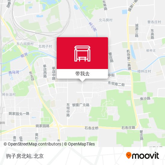 驹子房北站地图