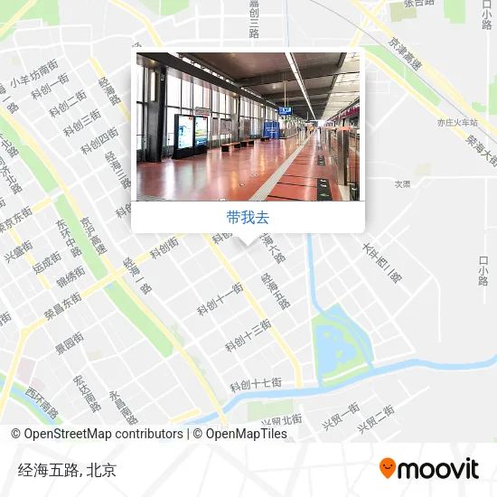 经海五路地图