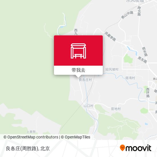 良各庄(周胜路)地图