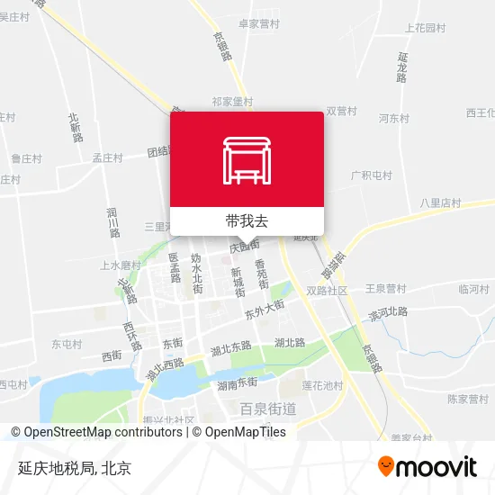 延庆地税局地图