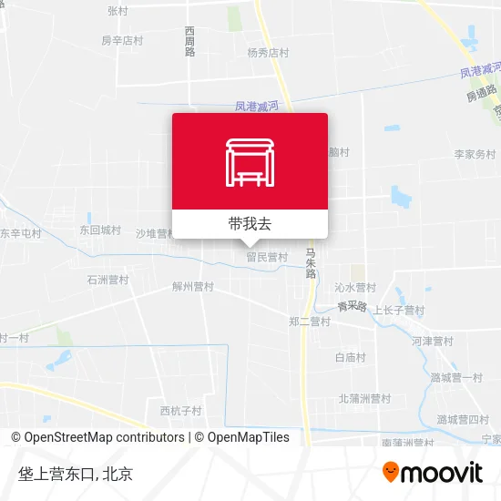 垡上营东口地图