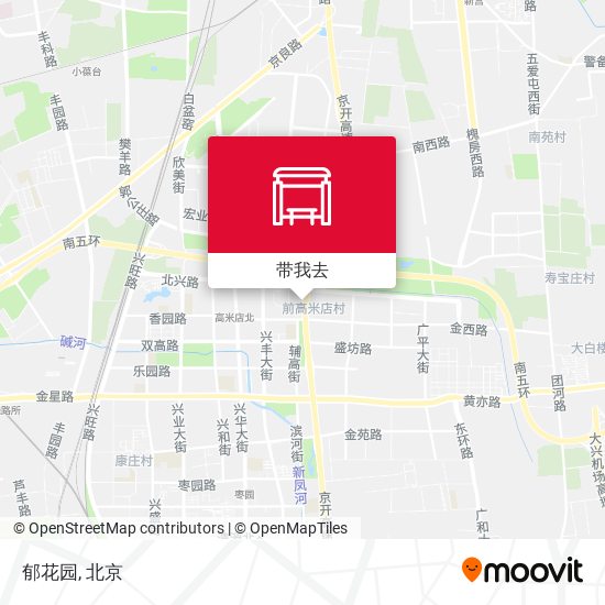郁花园地图