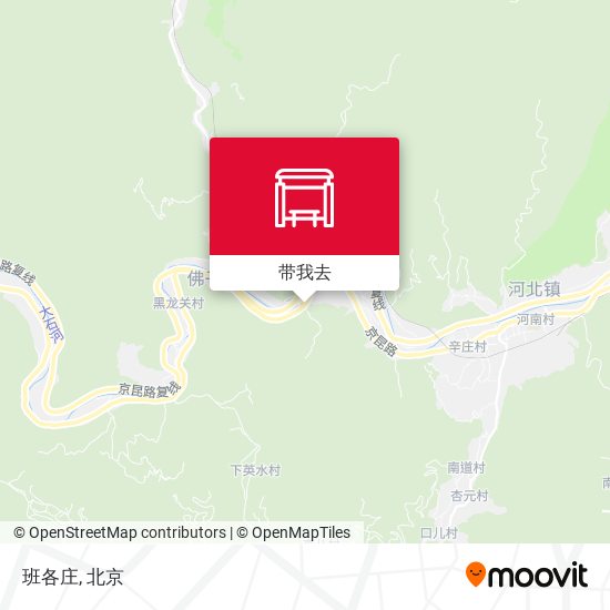 班各庄地图