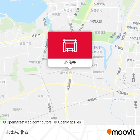 庙城东地图