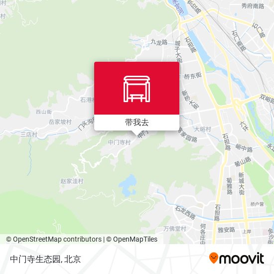 中门寺生态园地图