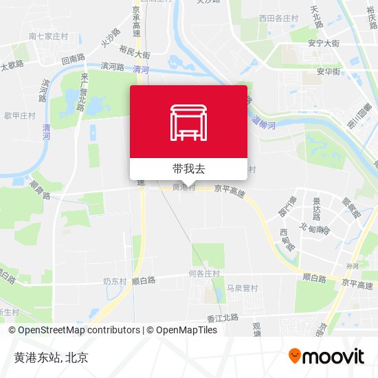 黄港东站地图
