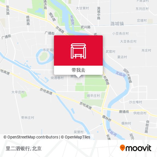 里二泗银行地图