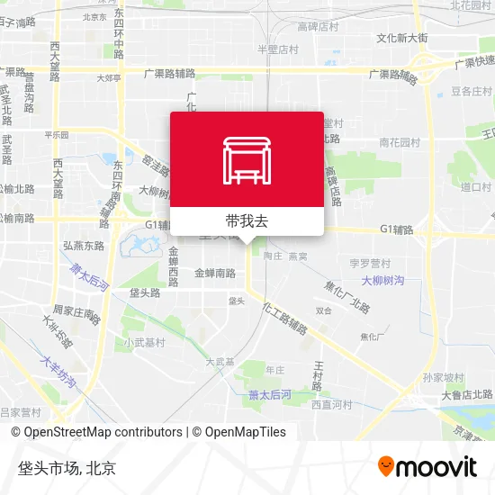 垡头市场地图